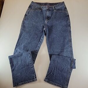 Wrangler Jeans Womens 9/10 X 32 Blue Denim Western Cowgirl Straight Cut